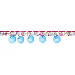 Tesco Shopkins Foil Banner With 5 Latex Balloons offer