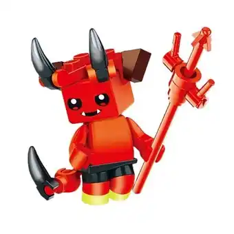 Tesco Glow in the Dark Devil Halloween Character Block Kit offer