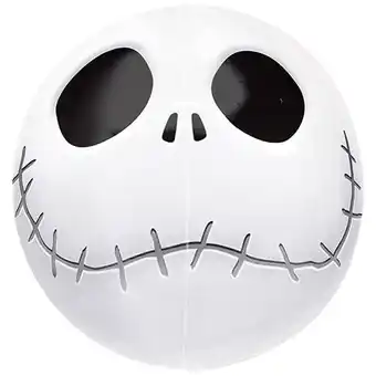 Tesco Jack Skellington Halloween Orbz Foil Helium Balloon 38cm / 15 in offer