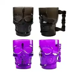 Tesco Assorted Halloween Reusable Skull Shaped Mug offer