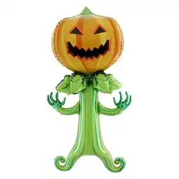 Tesco Maxiloons Halloween Spooky Pumpkin Foil Giant Balloon 143cm / 56 in offer