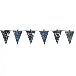 Tesco Halloween Paper Flag Bunting 3m offer