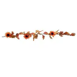 Tesco Living and Home Sunflower Garland with Lights - S-shaped Sprig Halloween offer