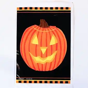 Tesco Halloween Pumpkin Glow Trick Or Treat Bags - Pack of 50 offer