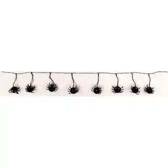 Tesco Halloween Spider Polyester Garland Hanging Decoration 150cm offer