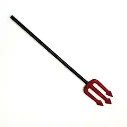 Tesco Plastic Devil's Trident Halloween Prop Decoration 53cm offer