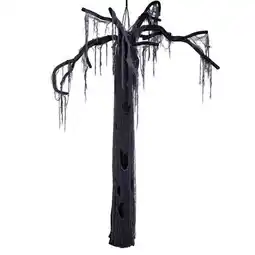 Tesco Swamp Tree Halloween Hanging Prop Decoration 195cm offer