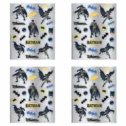 Tesco Batman Sticker Sheets - Pack of 4 offer