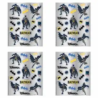 Tesco Batman Sticker Sheets - Pack of 4 offer