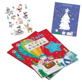 Tesco Christmas A4 Activity & Sticker Book offer