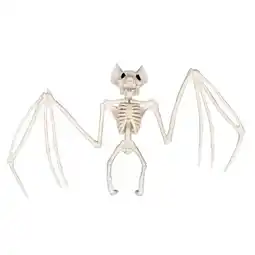 Tesco Bat Skeleton Halloween Plastic Prop Decoration 29cm offer