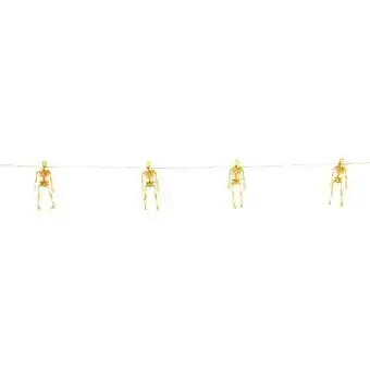 Tesco Halloween Skeletons Garland Hanging Decoration 150cm offer