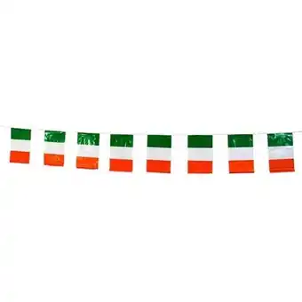 Tesco Ireland Plastic Flag Bunting 366cm offer