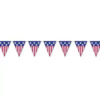 Tesco Spirit of America USA Pennant Flag Banner - 12 Ft / 366cm offer