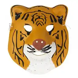 Tesco Tiger Foam Face Mask 22cm offer