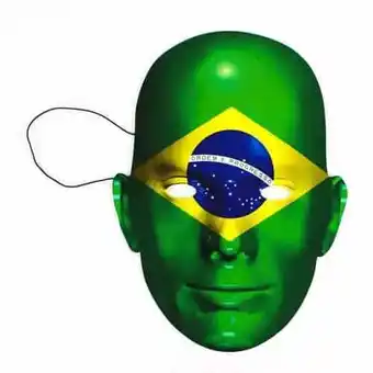 Tesco Brazil Flag Face Mask offer