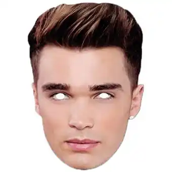 Tesco Union J Josh Celebrity Cardboard Face Mask offer