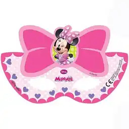 Tesco Disney Minnie Mouse Party Face Masks - Pack of 6 offer