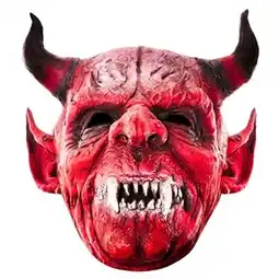 Tesco Devil Cardboard Face Mask offer