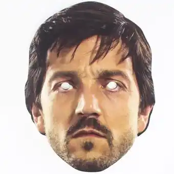 Tesco Star Wars Rogue One Cassian Cardboard Face Mask offer