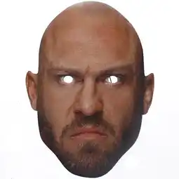 Tesco WWE Ryback Cardboard Face Mask offer