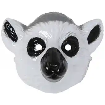 Tesco Lemur Plastic Face Mask 22cm offer