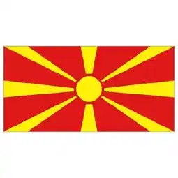 Tesco North Macedonia Flag - 5 x 3 Ft offer