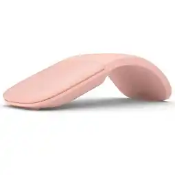 Tesco Microsoft Arc ELG-00039 Wireless Bluetooth Mouse - Soft Pink ELG-000-ARC-SOFTPINK offer