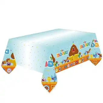 Tesco Hey Duggee Paper Tablecover 180cm x 120cm offer