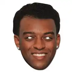 Tesco JLS Oritse Williams Cardboard Face Mask offer