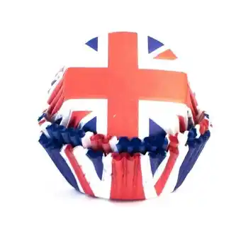 Tesco Union Jack Cupcake Cases - Pack of 60 offer