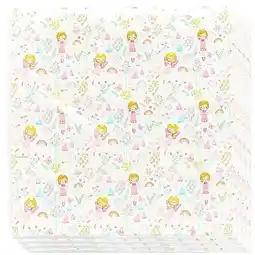 Tesco Fairy Princess Luncheon Napkins 33cm 2Ply - Pack of 16 offer