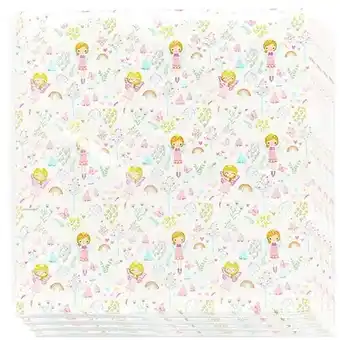 Tesco Fairy Princess Luncheon Napkins 33cm 2Ply - Pack of 16 offer