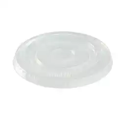 Tesco PLA Clear Plastic Compostable Smoothie Cup Lids - Pack of 50 offer