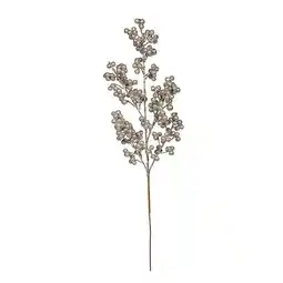 Tesco Christmas Champagne Gold Berry Pick Decoration 47cm offer