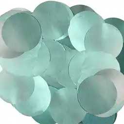 Tesco Pearl Baby Blue 25mm Giant Round Foil Table Confetti 50g offer