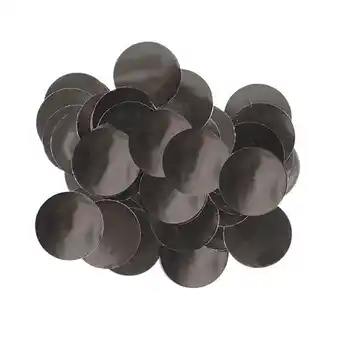 Tesco Black 10mm Round Foil Table Confetti 50g offer