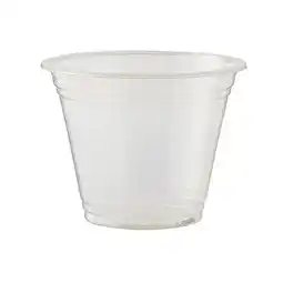 Tesco PLA Clear Plastic Compostable Smoothie Cups 255ml - Pack of 50 offer