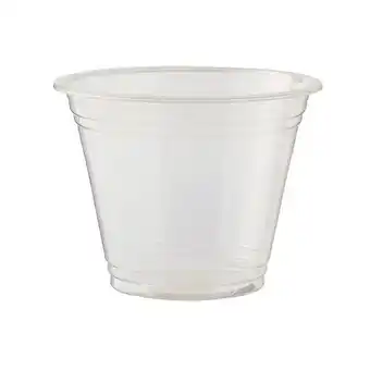 Tesco PLA Clear Plastic Compostable Smoothie Cups 255ml - Pack of 50 offer