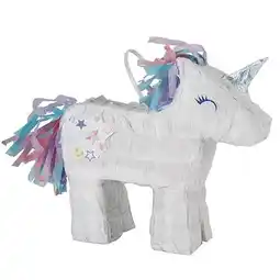 Tesco Unicorn Mini Pinata Decoration 17cm offer