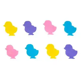 Tesco Assorted Easter Self Adhesive Bonnet Embellishments - Pack of 8 offer