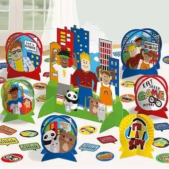 Tesco Party Town Table Decorating Kit offer