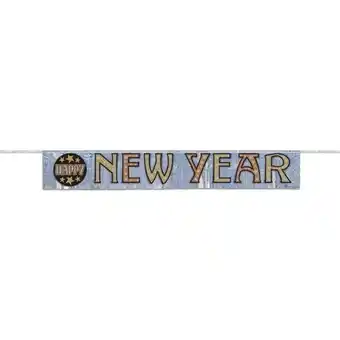 Tesco Happy New Year Fringe Banner - 140cm offer