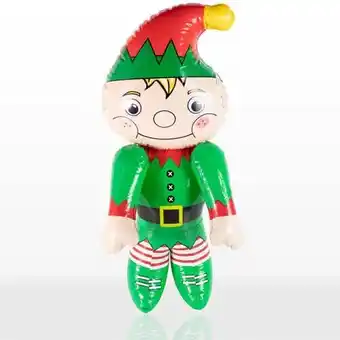 Tesco Christmas Inflatable Elf 65cm offer