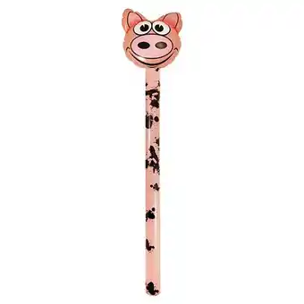 Tesco Pig Farm Animal Inflatable Stick 118cm offer