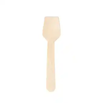 Tesco Biodegradable Compostable Wooden Ice Cream Spades 10cm - Pack of 100 offer