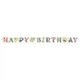 Tesco Harry Potter Happy Birthday Cardboard Letter Banner 182cm offer