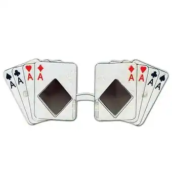 Tesco Casino Fancy Dress Glasses offer