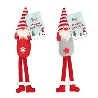 Tesco Christmas Gonk Plush Hanging Decoration 31cm offer