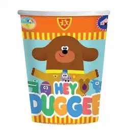 Tesco Hey Duggee Paper Cups 250ml - Pack of 8 offer